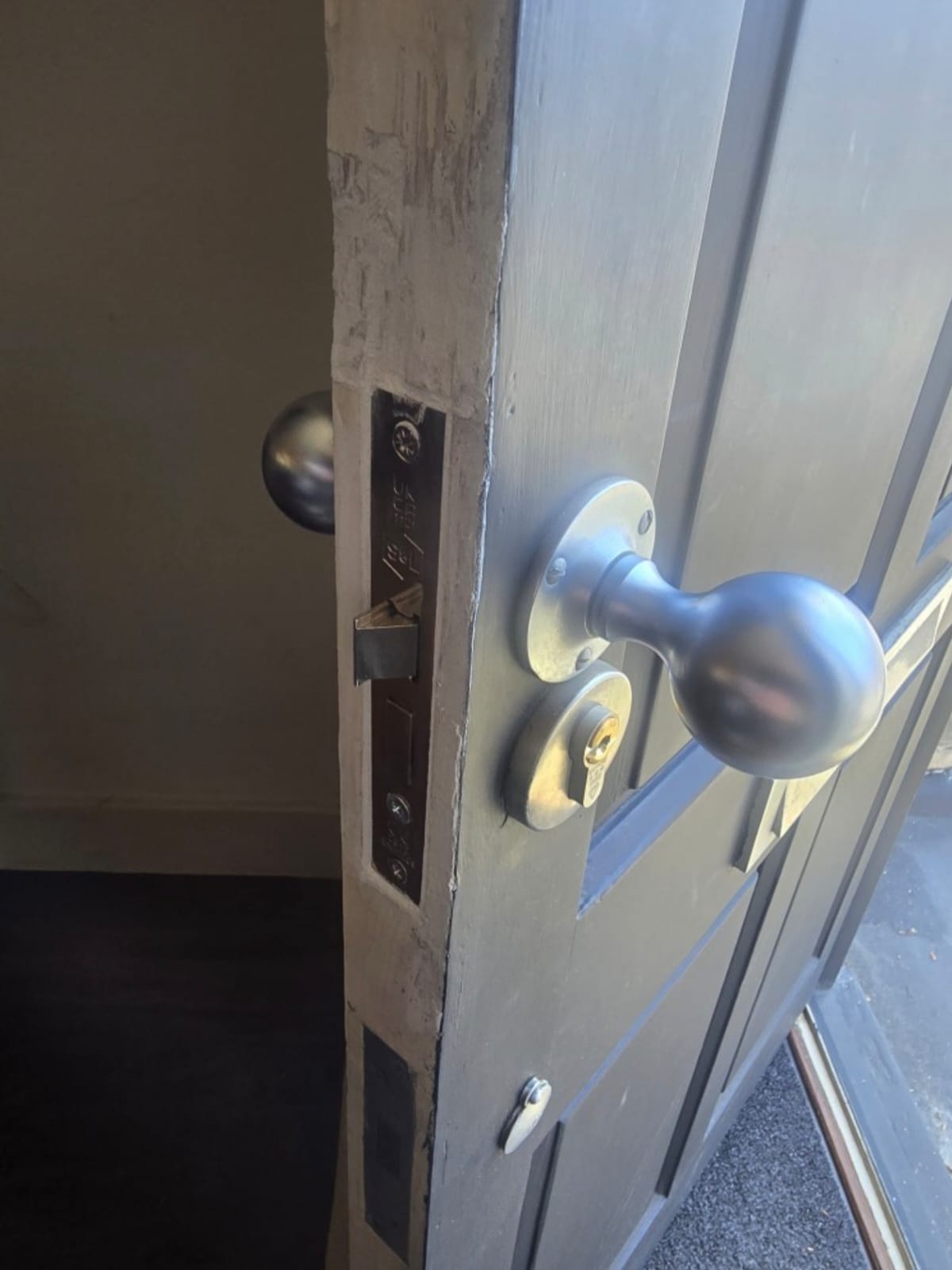unlock door